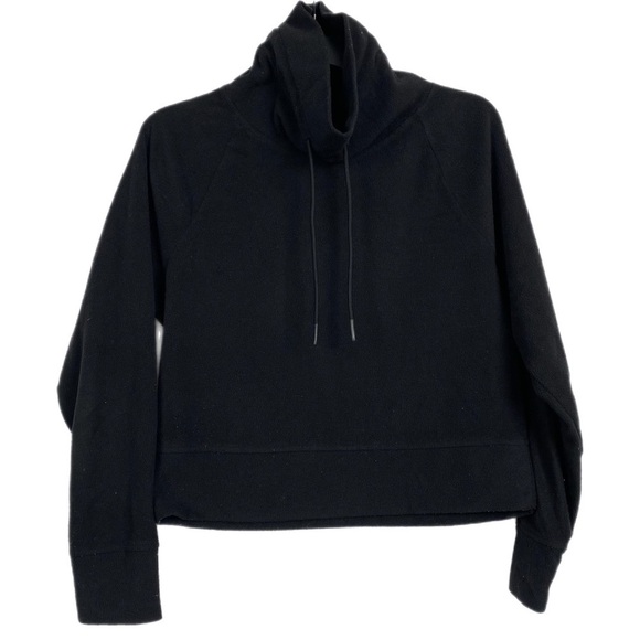 Old Navy Cropped Mock Neck Fleece Pullover Size Small - Picture 1 of 6